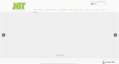 Desktop Screenshot of noborderstranslations.com